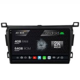 Navigatie 2K Toyota RAV4 (2013-2018), Android OS, S-Quadcore 4GB RAM + 64GB ROM, 9.5 Inch - AD-BGS90042K+AD-BGRKIT092