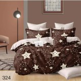 Cumpara ieftin Lenjerie de Pat Bumbac Finet, 6 Piese, Pat Dublu - Gr-324