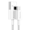 Baseus Superior Series cablu USB-A la Micro USB, 2m, 2A, alb (model CAMYS-A02)