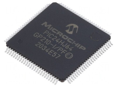 Microcontroler PIC 64kB SMD TQFP100 8kB SRAM foto