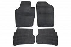 Set 4 covorase auto din cauciuc, negru, pentru pentru VW Polo (6R) 06/2009-09/2017, Cross Polo 2010-09/2017- foto