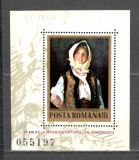 Romania.1982 75 ani moarte N.Grigorescu:Pictura-Bl. ZR.698, Nestampilat
