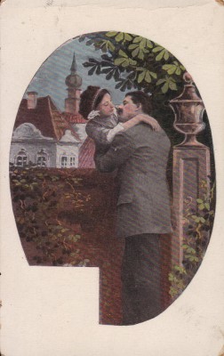 CARTE POSTALA INDRAGOSTITII foto