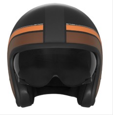 Casca NOX PREMIUM JET NEXT TRAKER Negru Mat RUST foto