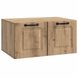 vidaXL Oglindă TV montată pe perete Stejar Artizanal 59,5 x 41 x 30 cm 899364