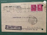 Romania Regala , carte postala ,corespondenta comerciala Romaia -Germania anii 1938-1944. perioada celui de al doilea razboi mondial