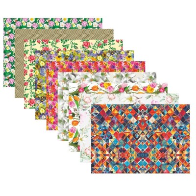 Hartie ambalaj cadouri, 80g, 70&amp;times;100 cm, 100 buc/set &amp;ndash; NEBO foto