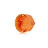Doza aparataj rigips diametru: 68mm, adancime: 47mm cu gauri predecupate pentru cabluri si tuburi IP30
