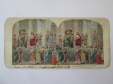 Fotografie sterosc.policr.pe carton 178 x 86 mm:Condamnarea lui Iisus la moarte