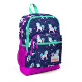 Cumpara ieftin Ghiozdan cu 4 compartimente, Coral High, model unicorni