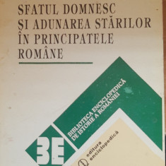 SFATUL DOMNESC SI ADUNAREA STARILOR IN PRINCIPATELE ROMANE- GHEORGHE I. BRATIANU
