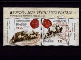 Cumpara ieftin RO 2020 LP 2280 &quot;Europa - Vechi rute postale&quot; , serie TII cu margine+tabs , MNH, Nestampilat