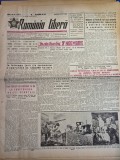 ziarul romania libera 22 octombrie 1949 - articol casa scanteii