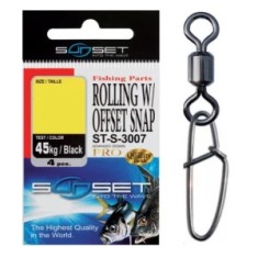 Agrafa Vartej Sunset ST Rolling Offset Snap ST-S-3007 Nr8 7kg foto