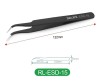 Penseta Antistatica Curbata RELIFE ESD-15 Otel Precizie Reparatii Electronice GSM
