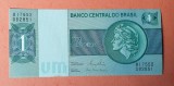 1 Cruzeiro nedatata anii 1970 Bancnota veche Brazilia