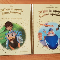 Set 2 carti din seria Miles in spatiu. Disney. Povesti din colectia de aur