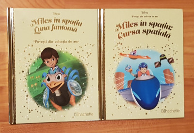 Set 2 carti din seria Miles in spatiu. Disney. Povesti din colectia de aur foto