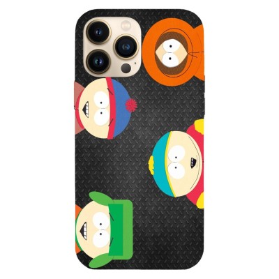 Husa compatibila cu Apple iPhone 14 Pro Max, Viceversa, model South Park gang , Silicon, TPU foto