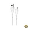 Cablu Date si Incarcare USB-A - microUSB HOCO X37 18W 1m Alb