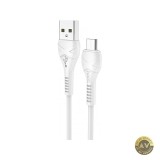 Cablu Date si Incarcare USB-A - microUSB HOCO X37 18W 1m Alb