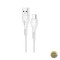 Cablu Date si Incarcare USB-A - microUSB HOCO X37 18W 1m Alb