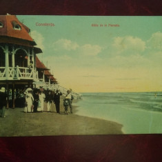 1913 C.P. circ.-Baile Mamaia -Maier-Stern- RARA