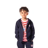 Bayern M&uuml;nchen hanorac cu glugă pentru copii Hooded Zip navy - 152