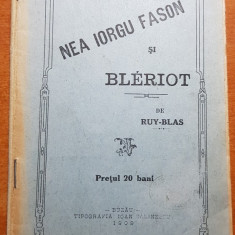 revista umoristica- nea iorgu fason si bleriot din anul 1909-de ruy-blas