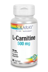 Supliment Alimentar L-Carnitine 500 miligrame 30 capsule Secom