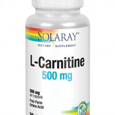 Supliment Alimentar L-Carnitine 500 miligrame 30 capsule Secom