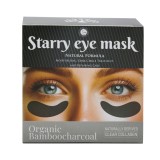 Mască pentru pleoape Starry, cărbune de bambus, colagen clar de origine naturală