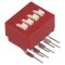 Comutator DIP-SWITCH 4 Secțiuni OFF-ON 25VDC