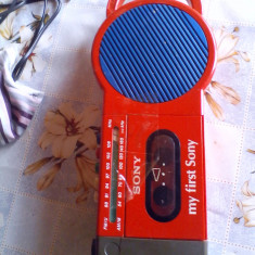 Radio Casetofon my First Sony Model CFM 2000
