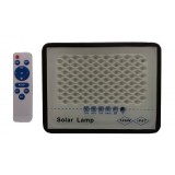 Lampa LED 100 W elSales ELS-LL100 cu panou solar , telecomanda , suport prindere , alb