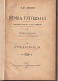 PETRU RASCANU - CURS COMPLECT DE ISTORIA UNIVERSALA - ISTORIA ROMANILOR ( 1890 )