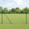 &Icirc;mprejmuire hexagonală vidaXL verde 1,6x10 m oțel