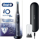 Periuta de dinti electrica Oral-B iO9 cu Tehnologie Magnetica si Micro-Vibratii, Inteligenta artificiala, Display led, Senzor de presiune Smart, Timer