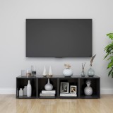 Comode TV, 4 buc., gri, 37x35x37 cm, PAL