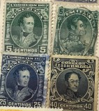 Timbre America Interbelica TMB1RAR Venezuela serie/lot 4