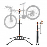 Suport service bicicleta, Rotativ, max 37 kg, Reglabil inaltime 1080-1900 mm, tava magnetica, Otel, VivaTechnix
