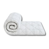 Pilota matlasata Grid Confort Somnart, 140x200 cm, 250 g, microfibra, vara