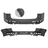 Bara spate Audi Q5 (Fy), 09.2016-11.2020, cu 2 gauri pentru Senzori de parcare (PDC); grunduit, Aftermarket