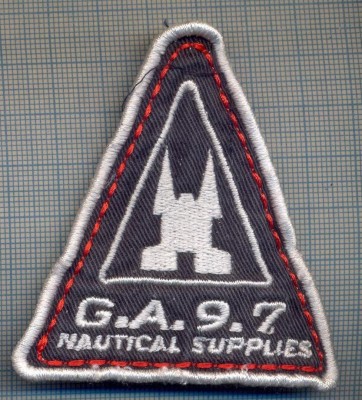 AX 1255 EMBLEMA- G.A.9.7. -NAUTICAL SUPLIES -PENTRU COLECTIONARI foto