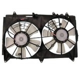 GMV radiator electroventilator Mazda Cx-7 (Er), 2006-2012, Motorizare 2, 3 T 175/182/191kw Benzina, dimensiune 360/360mm, 3+3 pini, cu 2 moduli contr