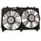GMV radiator electroventilator Mazda Cx-7 (Er), 2006-2012, Motorizare 2, 3 T 175/182/191kw Benzina, dimensiune 360/360mm, 3+3 pini, cu 2 moduli contr