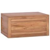 Cumpara ieftin Dulap de baie suspendat, 60 x 45 x 30 cm, lemn masiv de tec