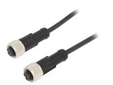 Cablu senzori/automatizări 5 PIN M12-M12 1m