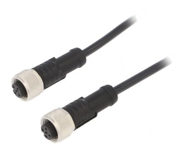 Cablu senzori/automatizări 5 PIN M12-M12 1m foto