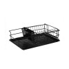 Uscator Vase cu Rama Metalica Neagra si Tava de Colectare &ndash; Suport Detasabil, General